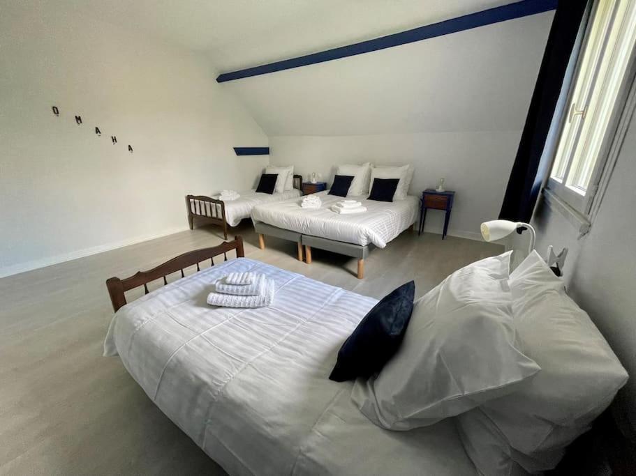 Gite Omaha 3 Etoiles - La Ferme Delaunay Saint-Come-du-Mont Exteriör bild