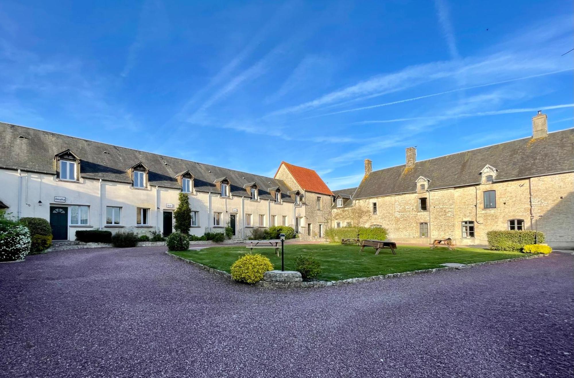 Gite Omaha 3 Etoiles - La Ferme Delaunay Saint-Come-du-Mont Exteriör bild
