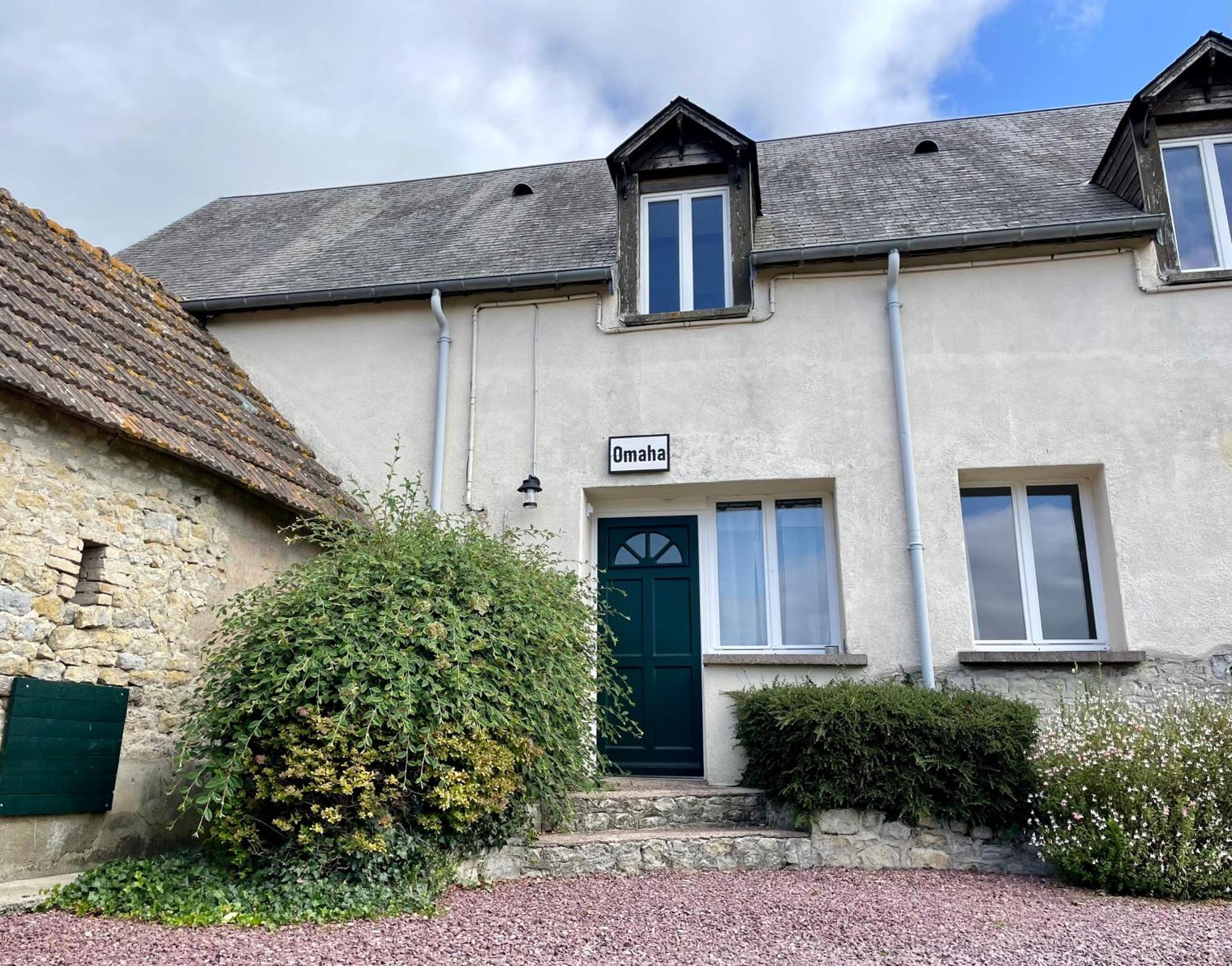 Gite Omaha 3 Etoiles - La Ferme Delaunay Saint-Come-du-Mont Exteriör bild